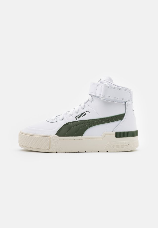CALI SPORT WARM UP - Sneakers hoog - white/thyme/marshmallow