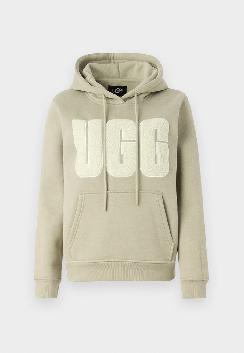 fuzzy logo hoodie ugg sweatshirt sale