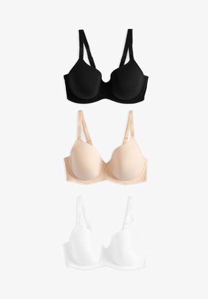 3 PACK - Sutien cu armătură - black/white/nude