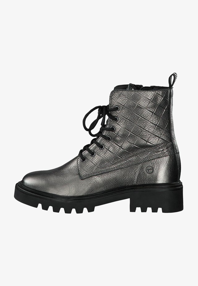 Bottines à lacets - pewter