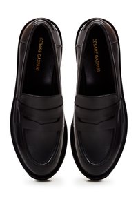 Cesare Gaspari PLATFORM LOAFERS  - Slipper - black