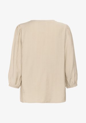 Kaffe, KALUI BUTTON - Pluus - feather grey cc