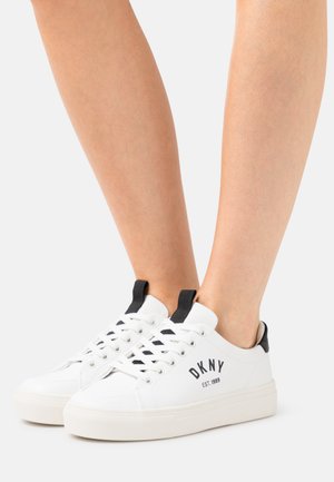 CARA LACE UP - Sneakers basse - white/black