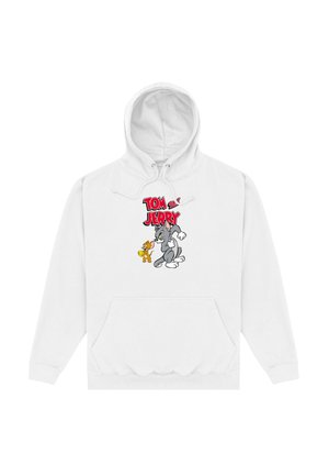 TOM AND JERRY CHEESE GRAPHIC - Hoodie - white
