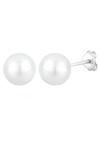 Elli PERLEN MUSCHELKERNPERLEN ELEGANT BASIC  - Øreringe - weiß