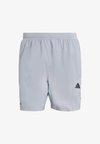 TECH ESSENTIALS WORKOUT 3 STRIPES - Korte broeken - halo silver-coloured