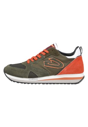 WEN - Sneakers - verde oliva arancione
