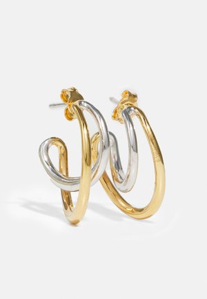 BO MINI INITIAL HOOP - Earrings - gold-coloured