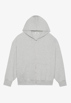 YOURTURN SCUBA ZIP UNISEX - Sudadera con cremallera - mottled light grey