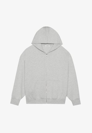 YOURTURN SCUBA ZIP UNISEX - Jaka ar rāvējslēdzēju - mottled light grey