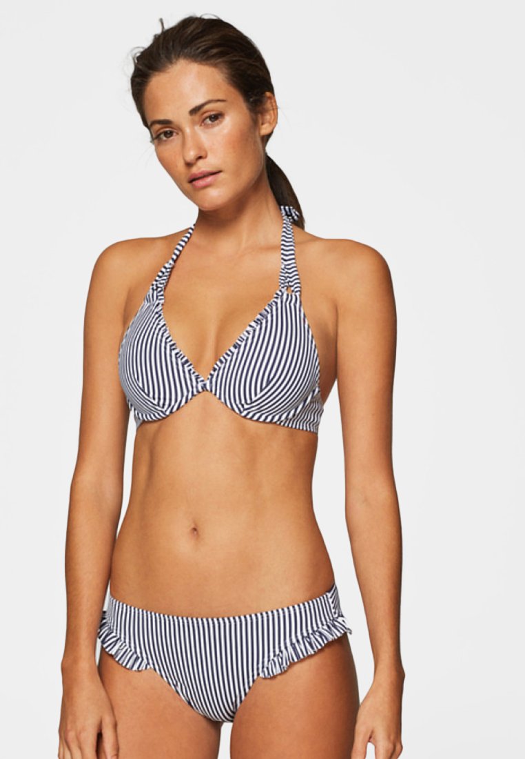 Esprit BikiniTop dark blue/white/dunkelblau Zalando.de