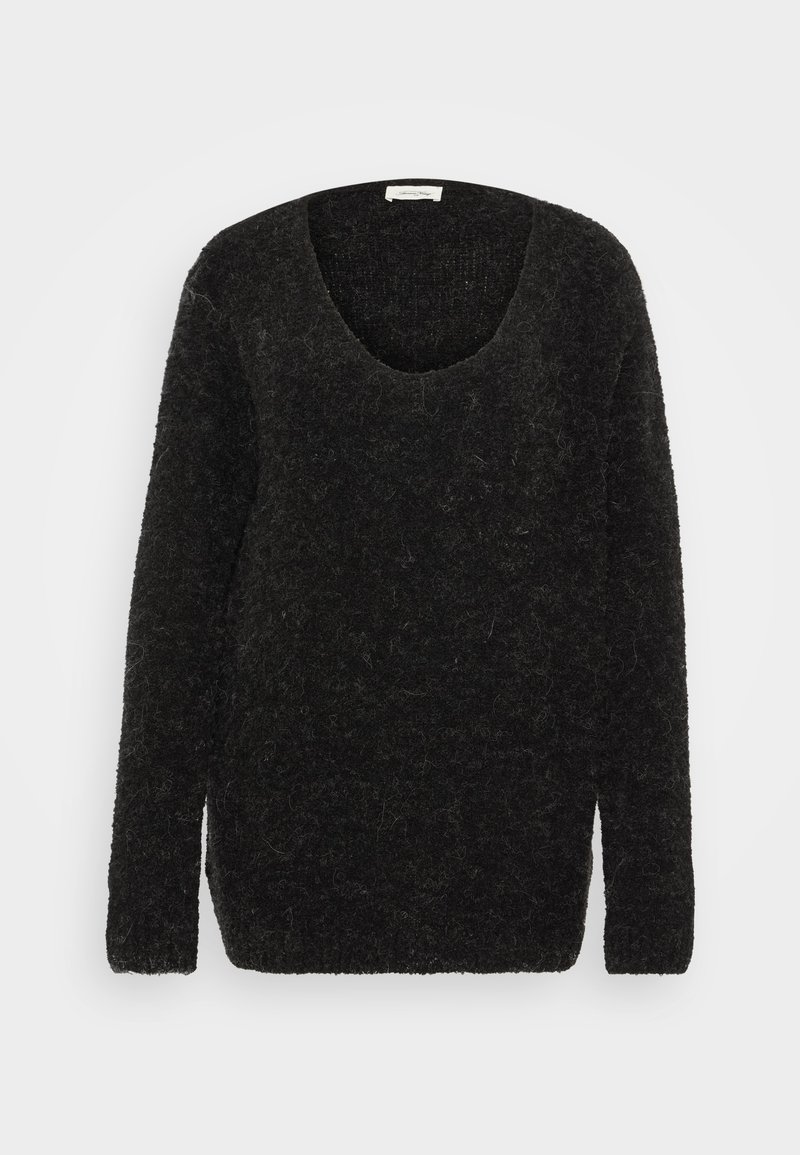 American vintage Trui antraciet gemêleerd