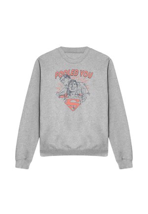 Cotton Soul, DC FOOLED YOU - Sweatshirt - mottled light grey
