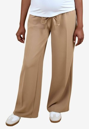 MATERNITY FIT - WIDE LEG  - Pantaloni - natural