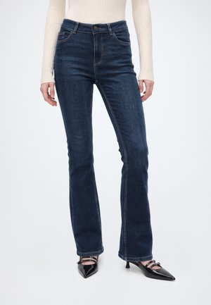 JDY, JDYFRIDA SKINNY BOOTCUT  - Jean bootcut - dark blue