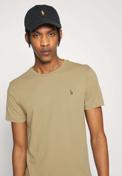 Polo Ralph Lauren CUSTOM SLIM FIT SOFT COTTON T-SHIRT - T-shirt básica - vintage khaki