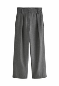 ELASTICATED BACK WIDE LEG - Housut - grey