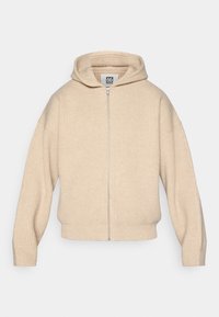 VONARSTRÆTI ZIPPED HOODIE - Sweater met rits - feather grey