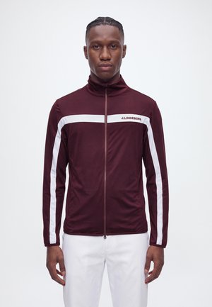 J.LINDEBERG Sports, JARVIS MID LAYER - Суитшърт с цип - winetasting