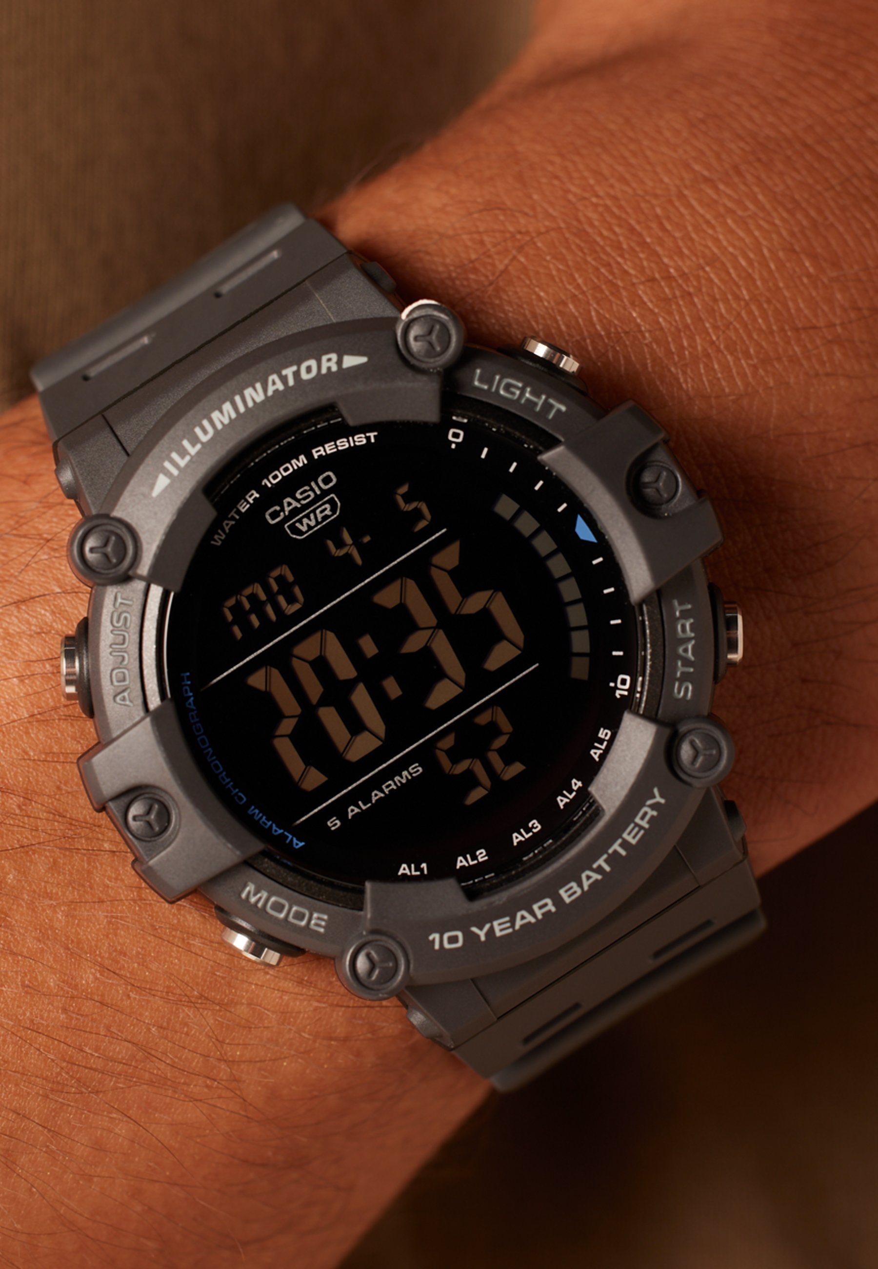 Casio Orologio digitale - grey/grigio - Zalando.it