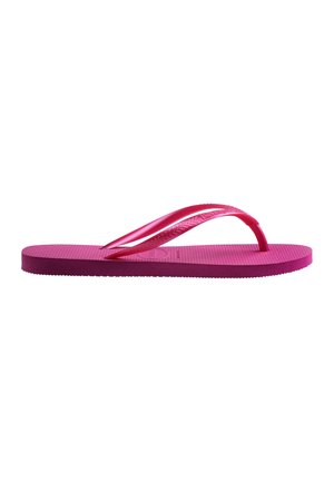 Havaianas SLIM UNISEX - Bade-Zehentrenner - metallic pink gum
