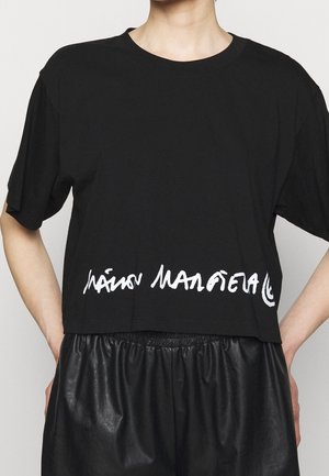 MM6 Maison Margiela Triko s potiskem - black