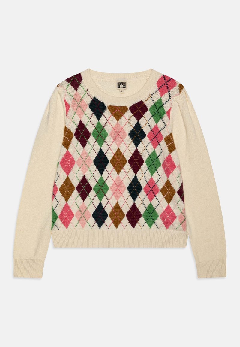 hearts pullover creme bonton main image 1