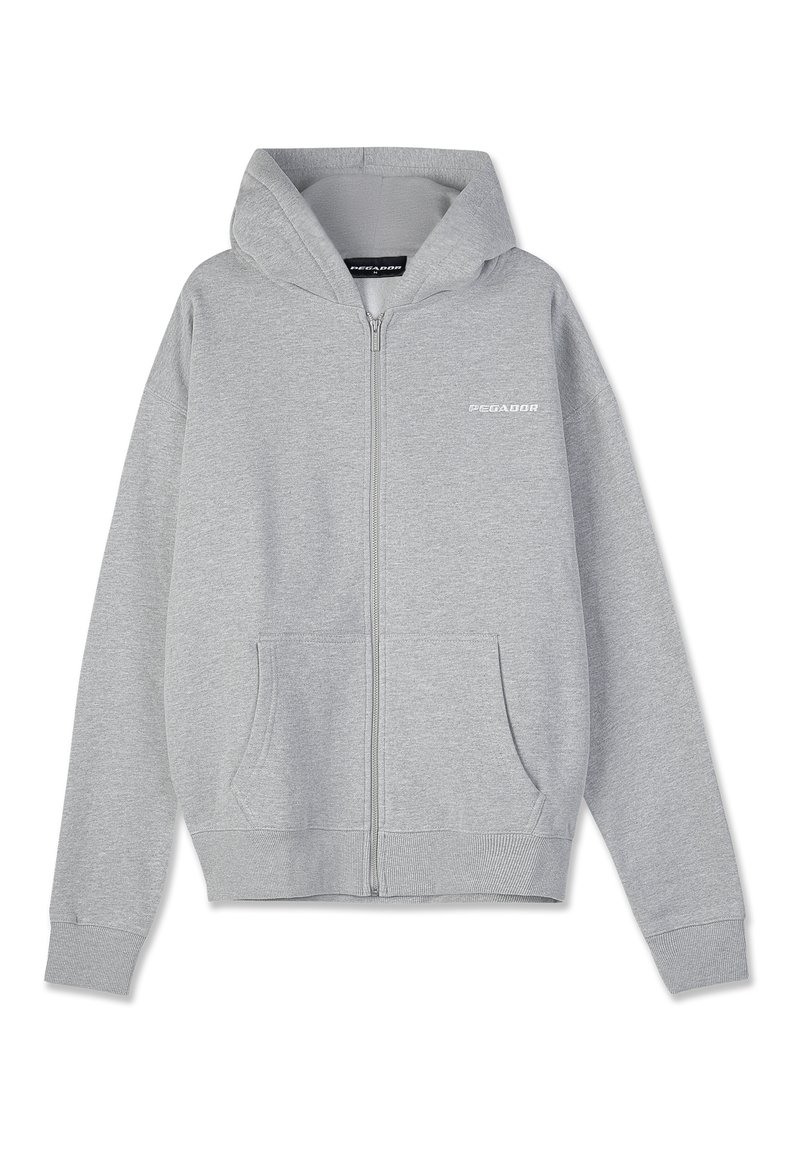 Pegador Sweater met rits grijs