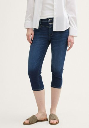 TTKATE Capri - Karcsúsított farmerek - rinsed blue denim
