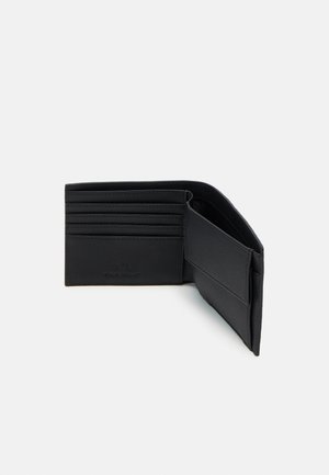 Armani Exchange BIFOLD COIN POCKET UNISEX - Portefeuille - nero
