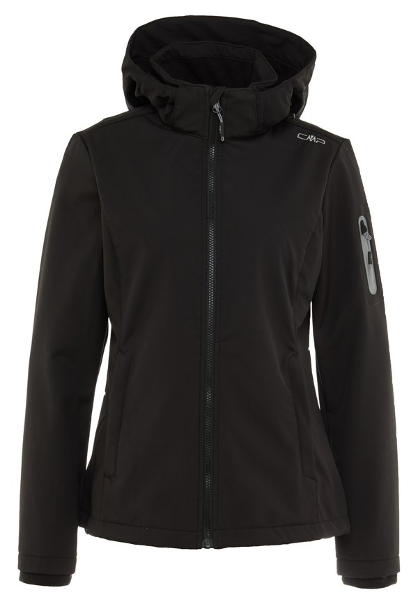 ZIP HOOD - Soft shell jacket - nero4