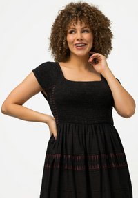 Ulla Popken Maxi-jurk - black