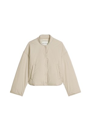 Marc O'Polo, MARC O'POLO STEPPJACKE REGULAR MIT WASSERABWEISENDER OBERFLÄCHE - Jas - linen beige
