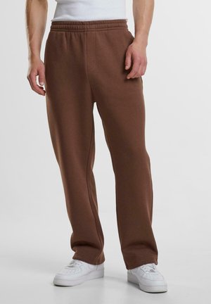 Urban Classics Tracksuit bottoms - chocolatebrown