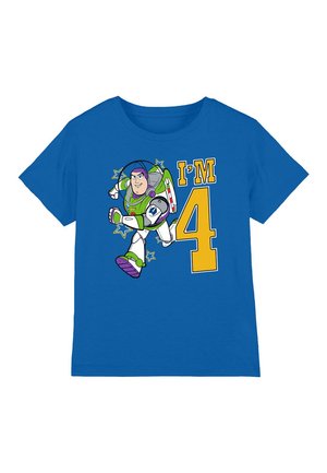 TOY STORY BIRTHDAY BUZZ I'M 4 - Print T-shirt - royal blue