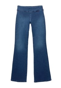LOW-RISE - Zvonové džínsy - dark blue denim