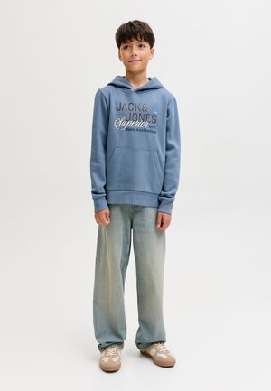 Jack & Jones Junior, Junior - Hættetrøje - blue mirage
