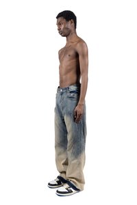 FAVELA Bootcut-farkut - wash blue