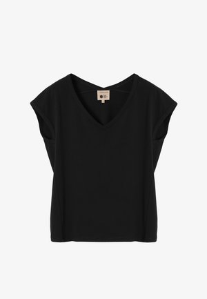 TATUUM, ARTICLE TAG: BLOUSES/SHIRTS | ARTICLE NAME: FRAMA - T-Shirt basic - black