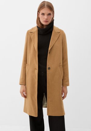MIT REVERSKRAGEN - Manteau classique - brown