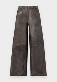EMERIE ZIP - Skindbukser - black