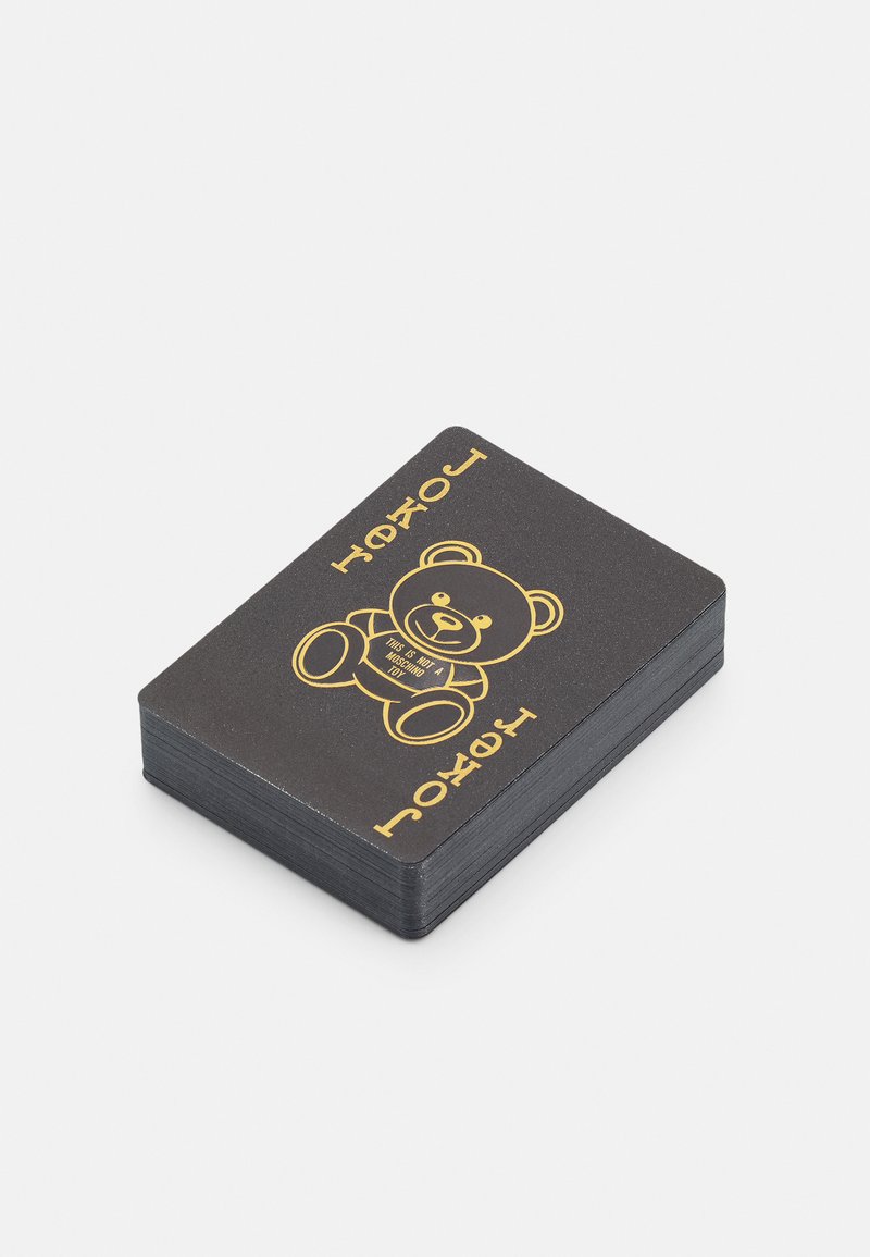 MOSCHINO - PLAYING CARDS UNISEX - Andre accessories - fantasy print black, Forstørre