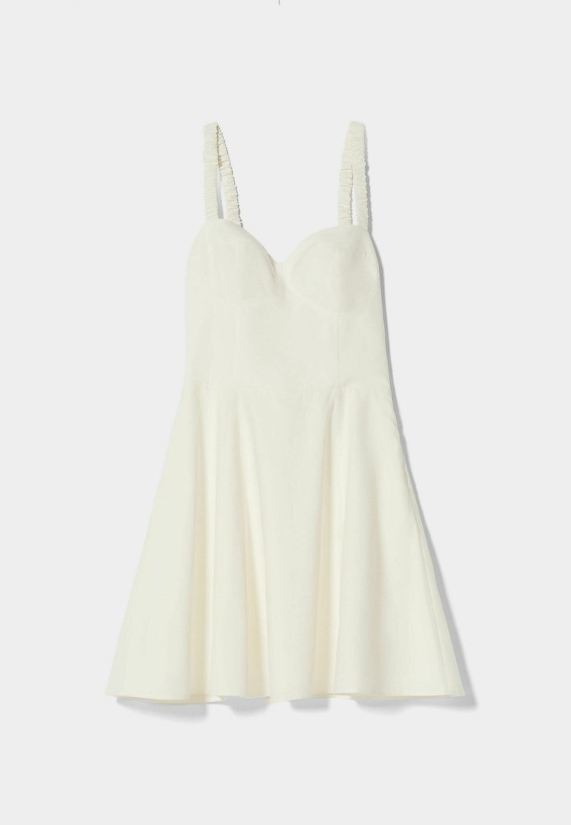 Bershka Jurk crème
