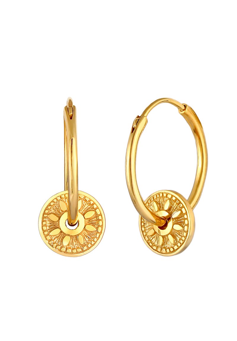 Damen Halsketten | Elli SUN ANTIQUE Ohrringe gold/goldfarben - QO17439 Damen Halsketten | Elli SUN ANTIQUE Ohrringe gold/goldfarben - QO17439