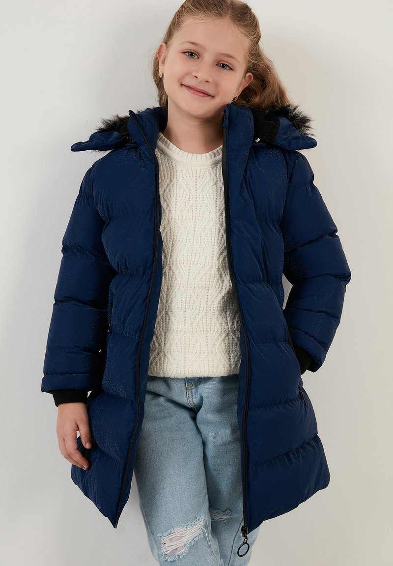 LELA REGULAR FIT - Vinterfrakke - saxe blue