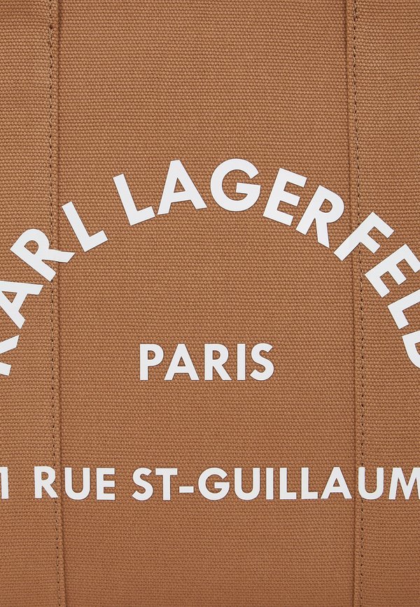 SQUARE MEDIUM TOTE - Handbag - taupe3