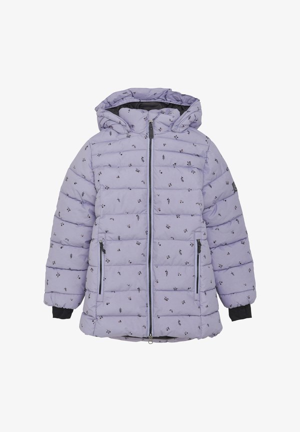 COJACKET - QUILT - LONG - AOP - Winter coat - languid lavender