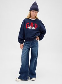 GAP KIDS VINTAGESOFT SNOOPY LOGO SWEATSHIRT - Φούτερ - navy uniform
