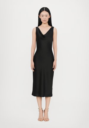 MARIA DRESS BELOW KNEE - Vestido de cóctel - black