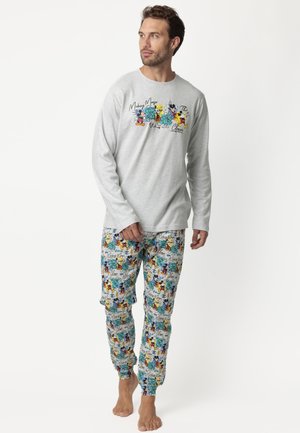 MANGA LARGA ORIGINAL MICKEY SET - Pijama - gris jaspe